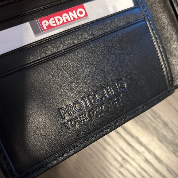 Pedano Men’s Wallet, genuine leather in black soft as butter! - Picture 6 of 8
